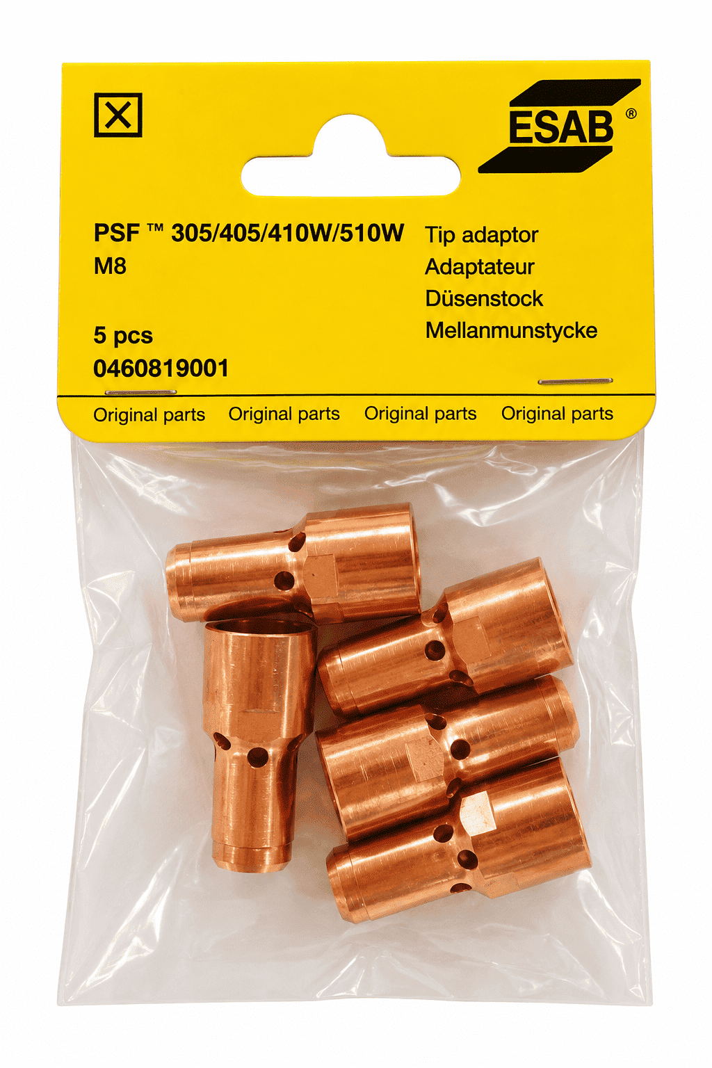 Diffuseur MIG ESAB PSF 405 M8 pour torche de soudage
