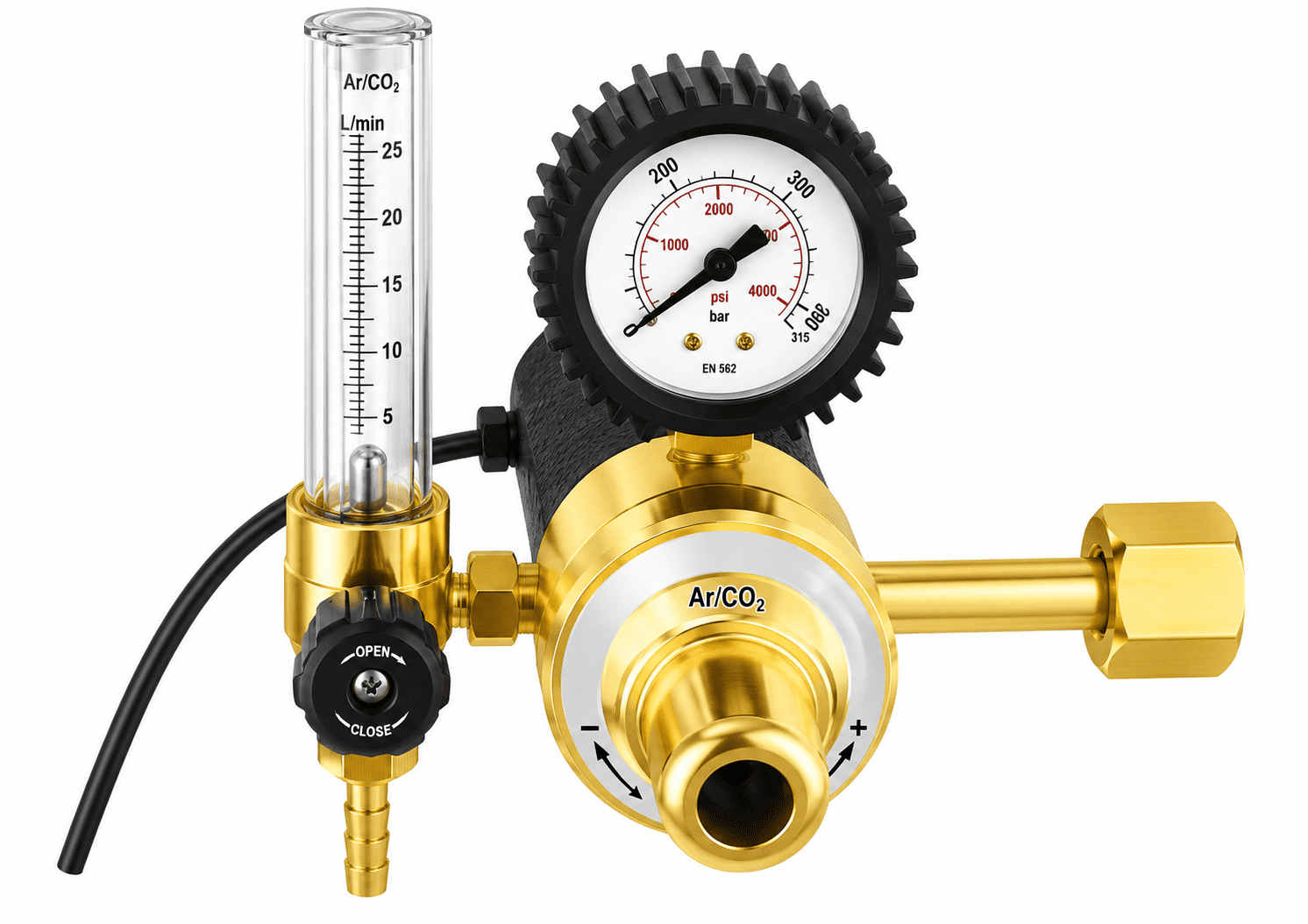 Détendeur CO₂ chauffant avec débitmètre ZR-Y127A